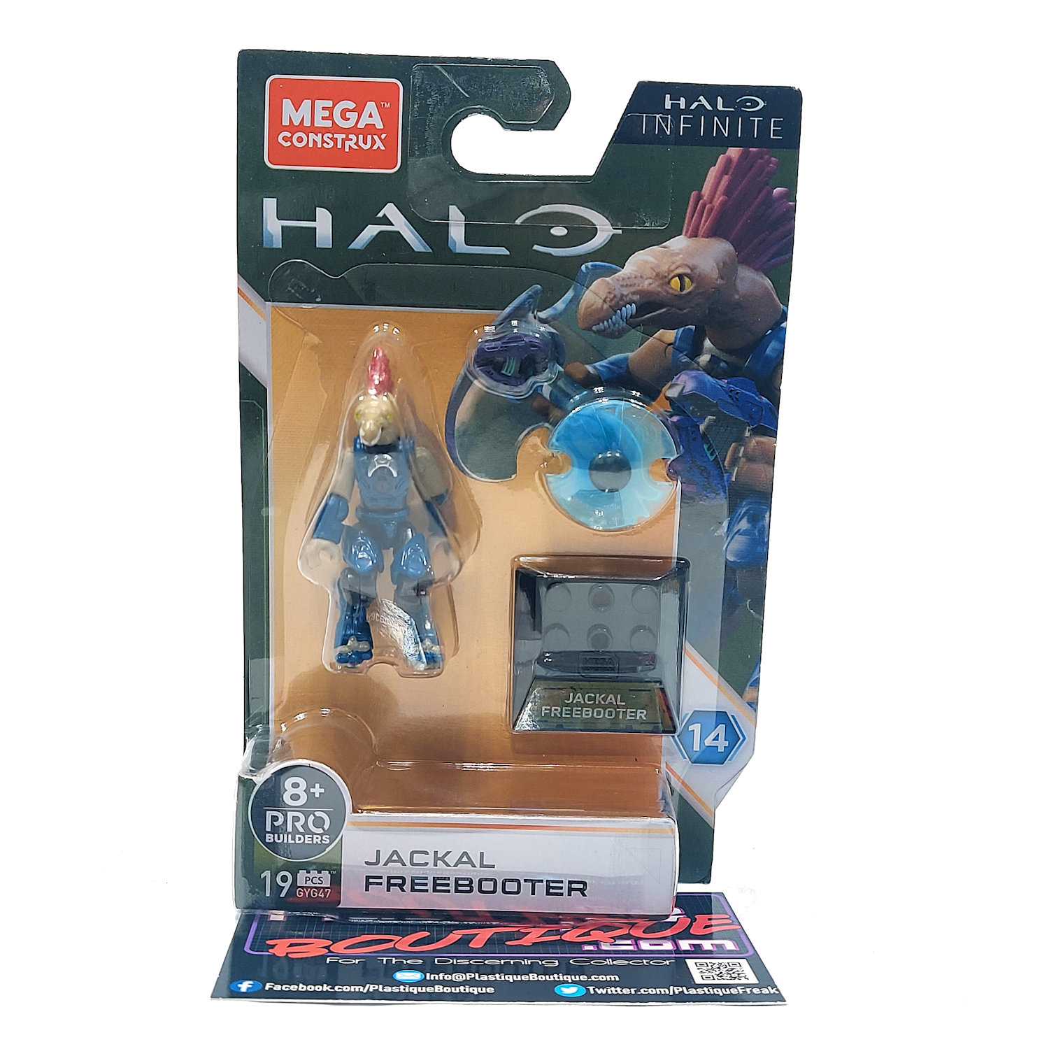 Mega Construx Halo Infinite Jackal Freebooter Sealed The Plastique