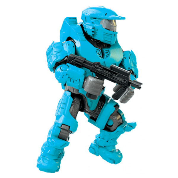 Mega Construx Halo Battle For The Ark: Spartan Mark IV (Blue) *Sealed Bag* – The Plastique Boutique