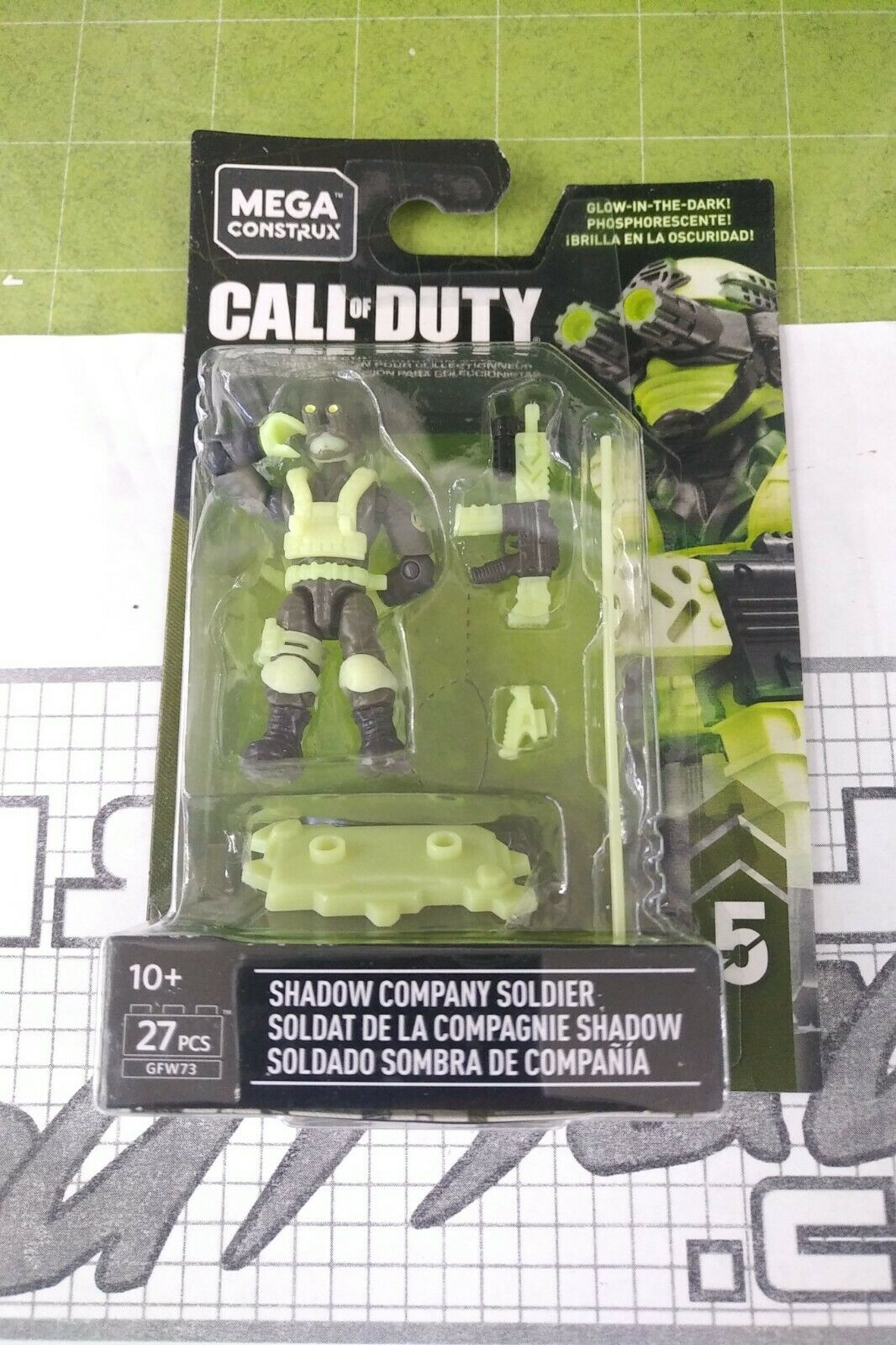 mega construx shadow company soldier