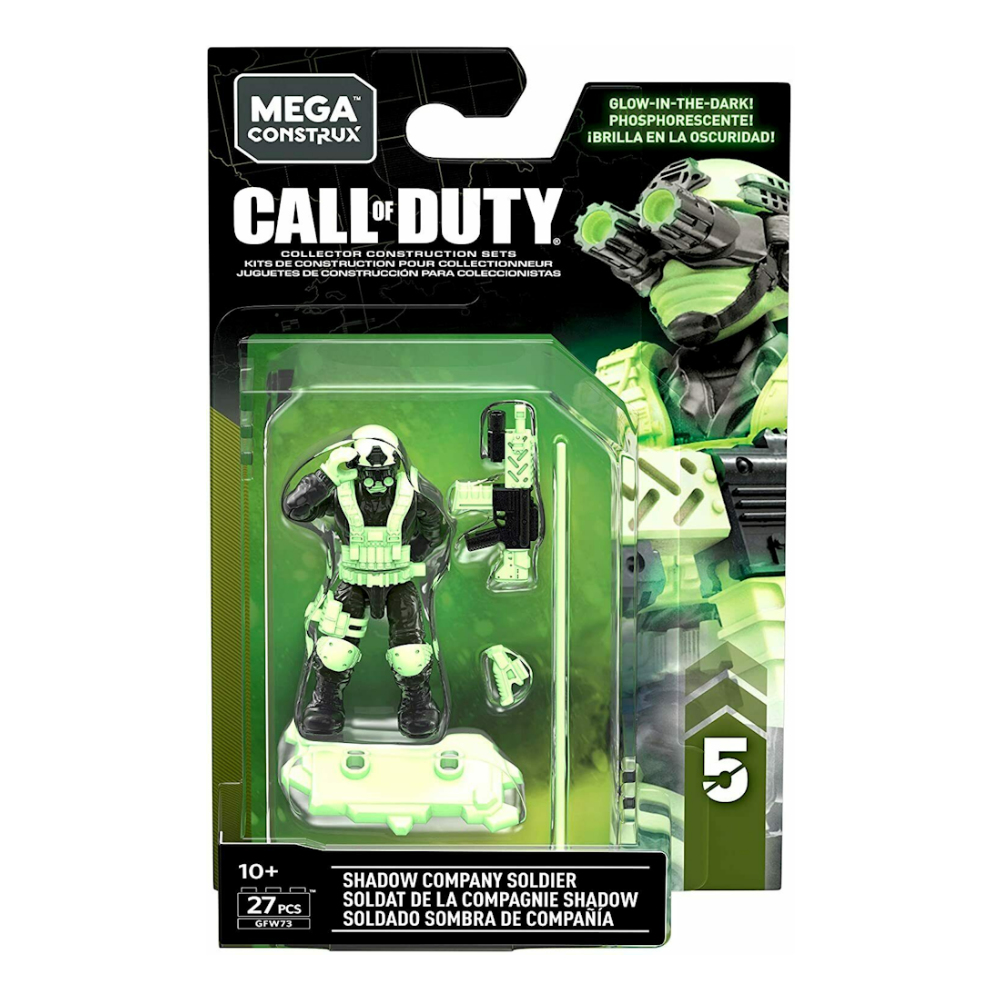mega construx shadow company soldier