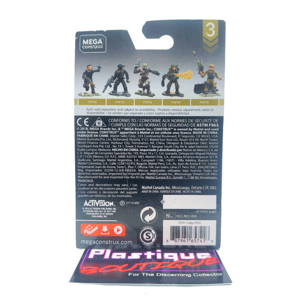 Mega Construx Call Of Duty: Specialist Battery