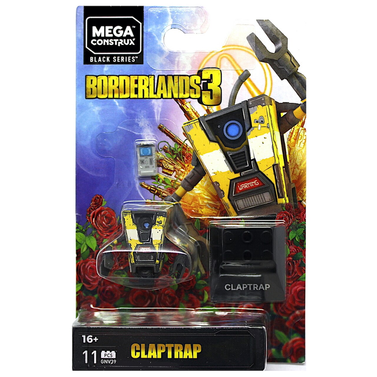 Mega Construx Borderlands 3: Claptrap GNV39 *Sealed*