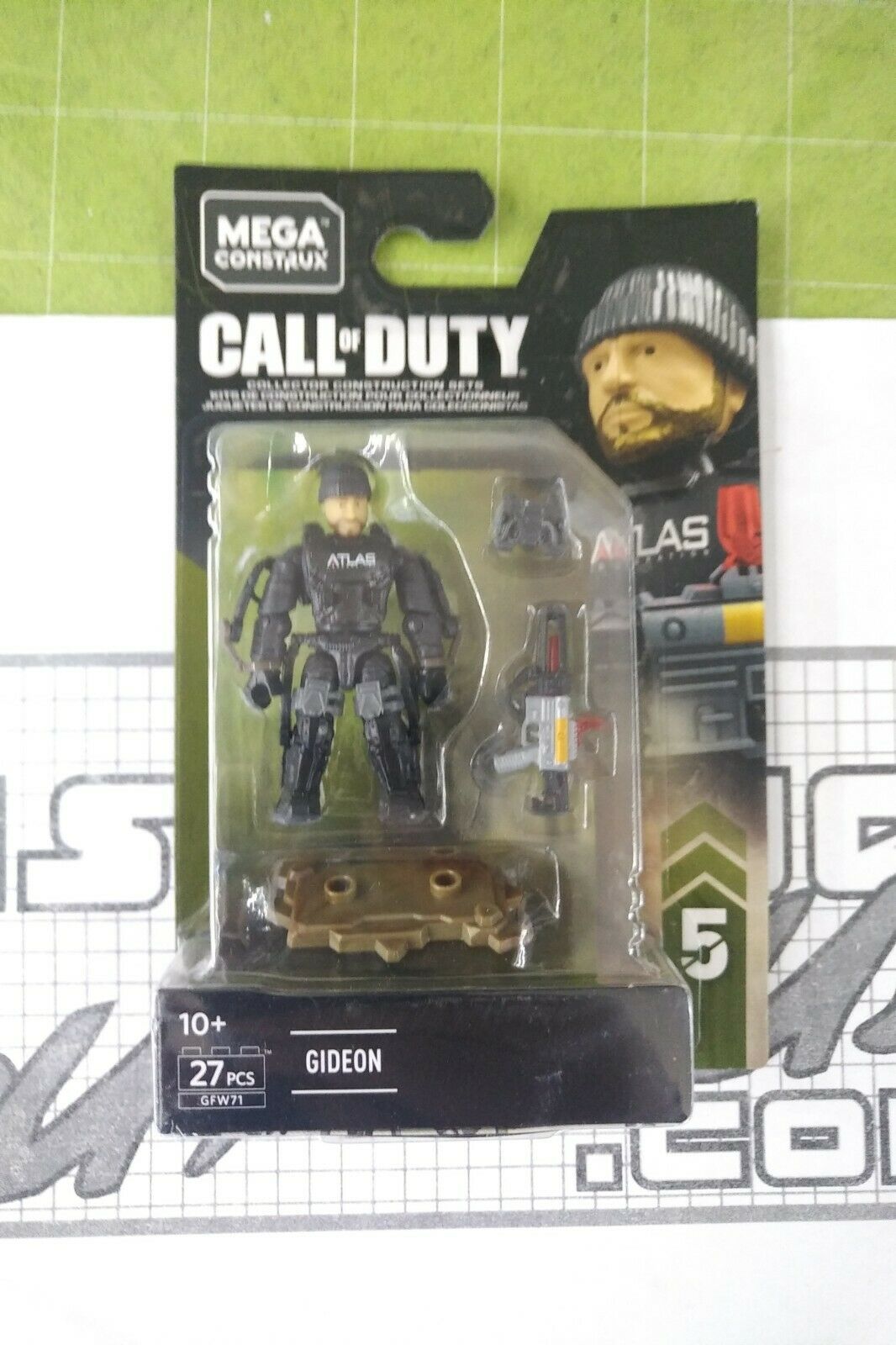 mega construx call of duty gideon