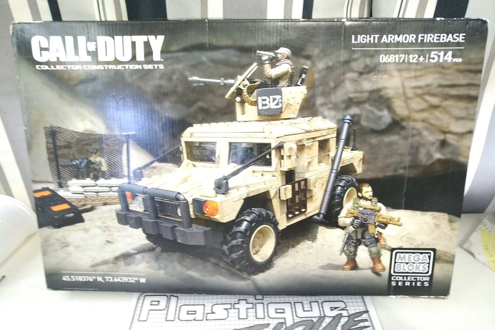 mega construx call of duty light armor firebase