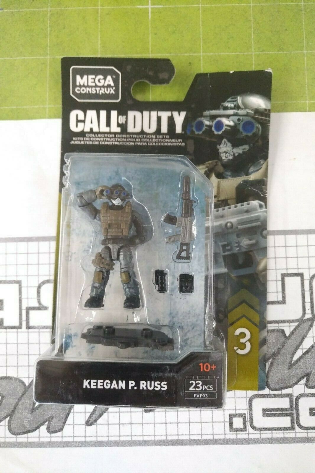 Mega construx call of best sale duty keegan