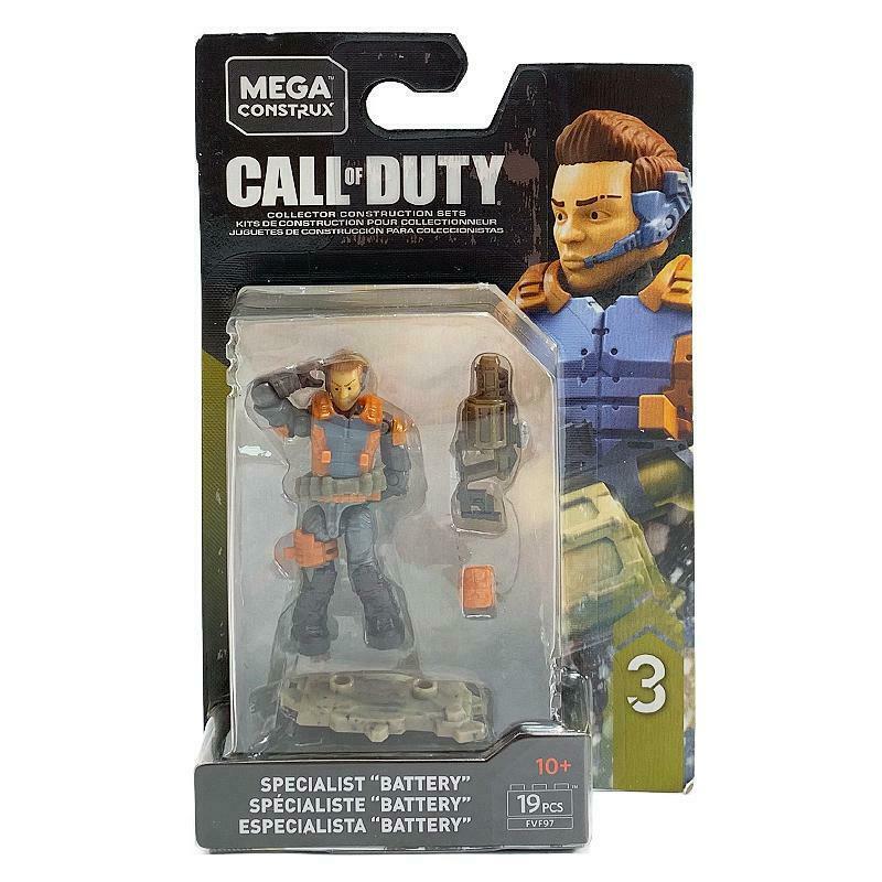 URBAN STRIKE #4 & BATTERY SPECIALIST FIGS FROM Mega Construx Call Of Duty FMG14 