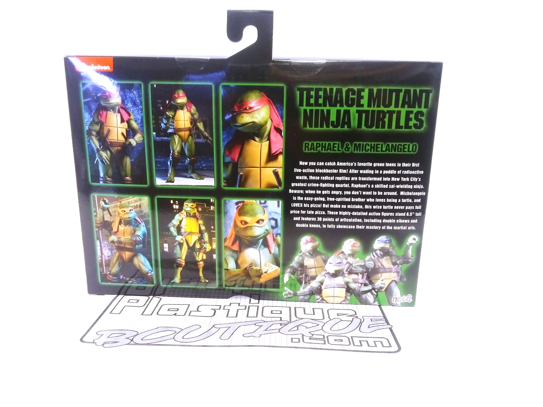 NECA Teenage Mutant Ninja Turtles: Raphael & Michelangelo *Sealed*