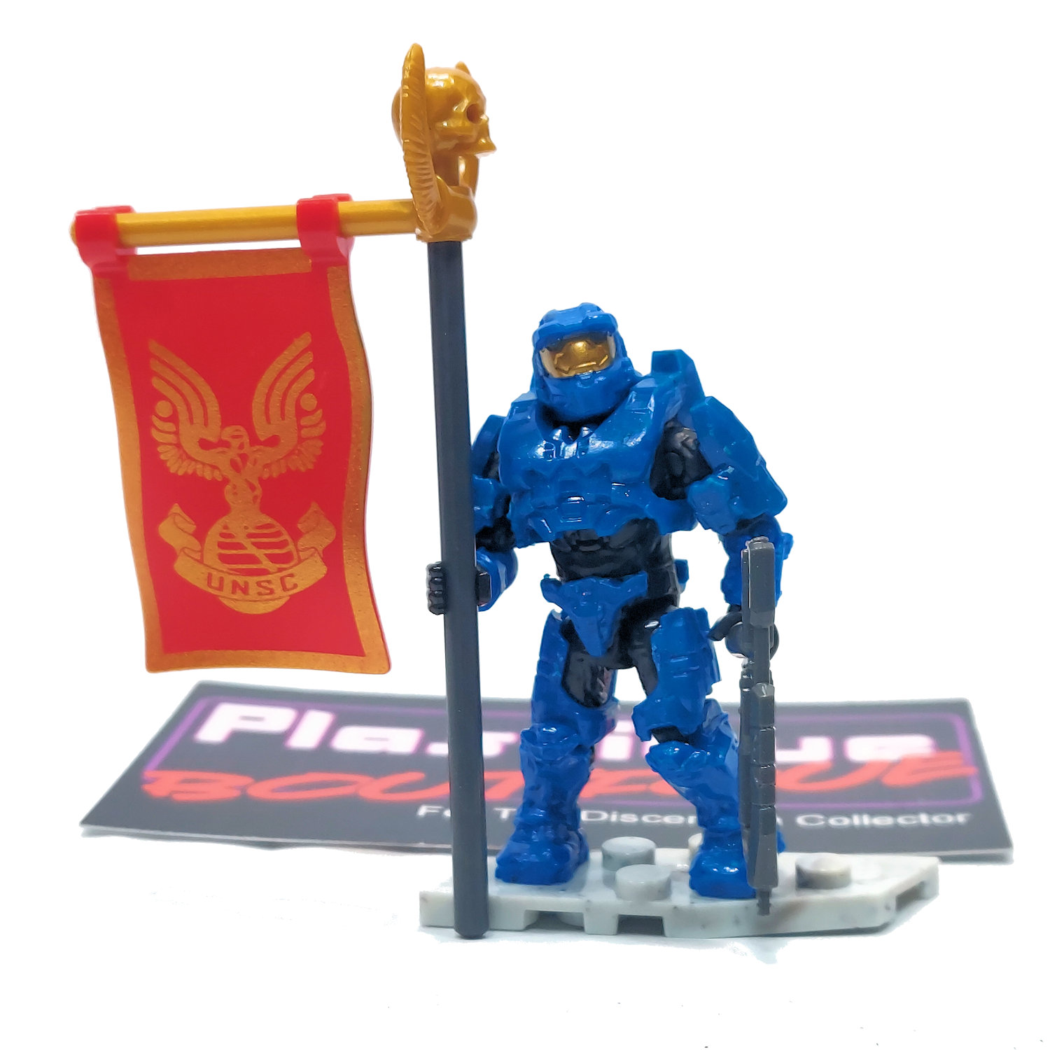 Lot Of 5 Mega Bloks Halo UNSC Marine Spartan Action Figure Bodies – #36, 1.75 Inch