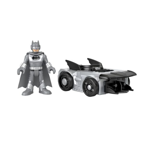 Imaginext Slammers DC Super Friends: Metallic Batman & Batmobile