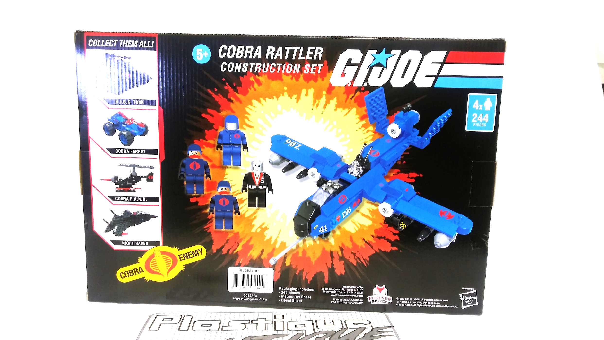 Forever Clever G.I. Joe: Cobra Rattler Construction Set *Sealed* – The ...