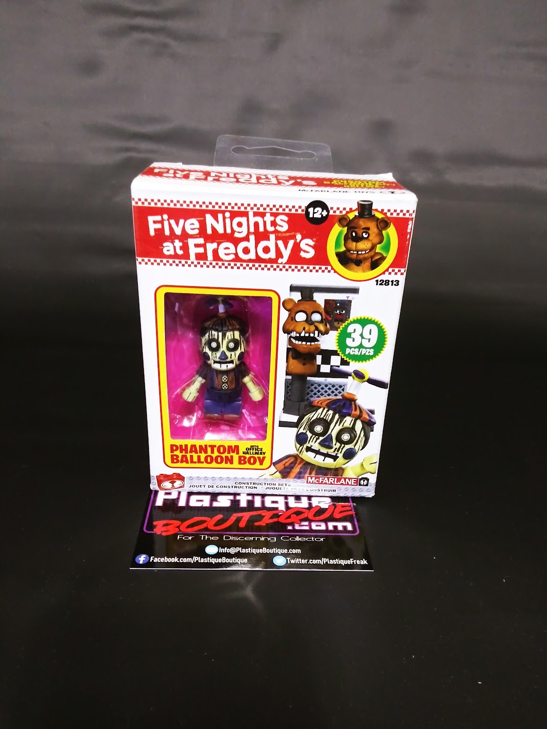 Five Nights At Freddy’s Phantom Balloon Boy w/ Office Hallway Minifigure 39  pcs!