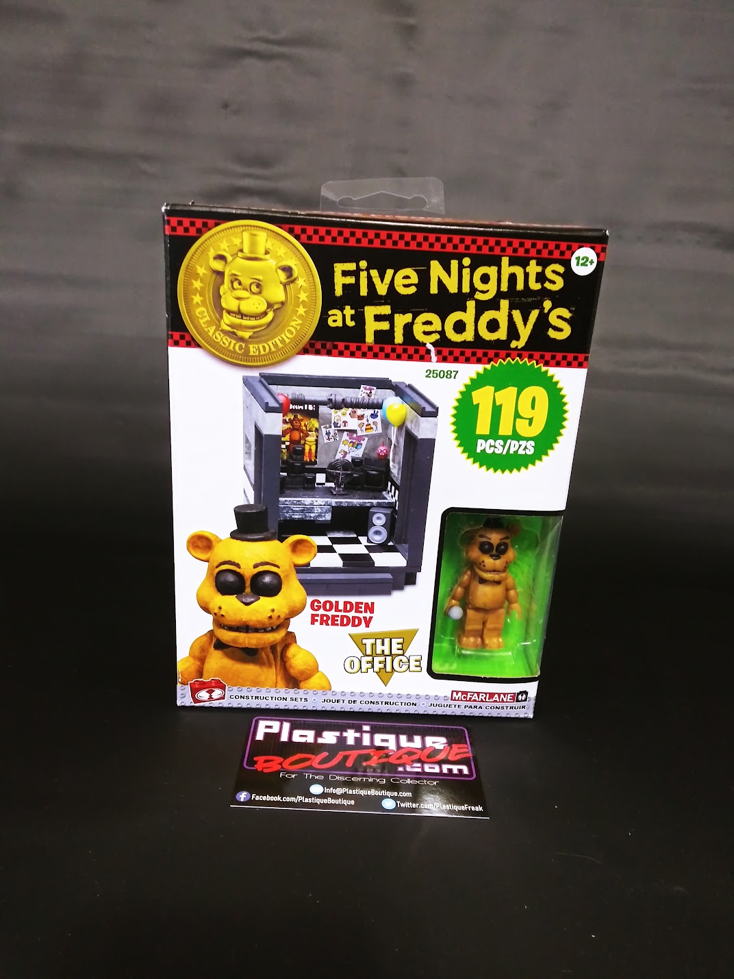 Five Nights At Freddy s Golden Freddy The Office Construction Set