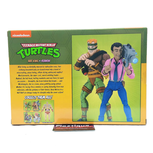 NECA Teenage Mutant Ninja Turtles: Rat King & Vernon