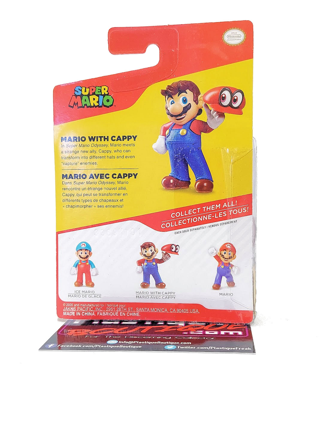 JAKKS Pacific Super Mario Brothers: Mario With Cappy *Sealed* – The ...