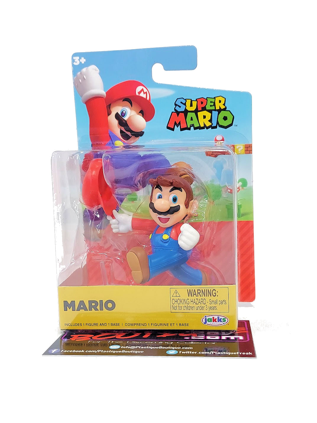 JAKKS Pacific Super Mario Brothers: Mario (Tipping Hat) *Sealed* – The ...