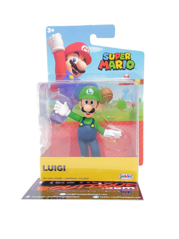 JAKKS Pacific Super Mario Brothers: Luigi (Waving)