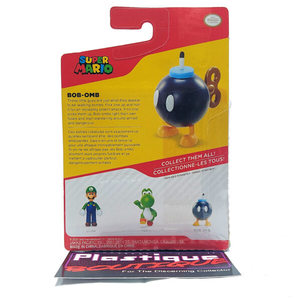 JAKKS Pacific Super Mario Brothers: Bob-omb (Black)