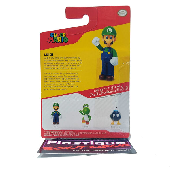 JAKKS Pacific Super Mario Brothers: Luigi (Raised Fist)