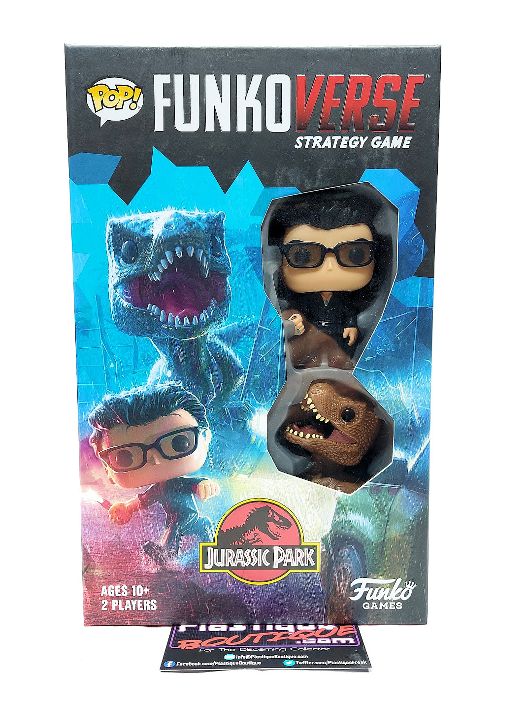 FunkoVerse Jurassic Park: Dr. Ian Malcolm & T-Rex #101 *Sealed* – The ...