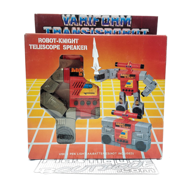 Veriform Transisrobot: Robot-Knight (Transformers G1 Blaster Knock Off)