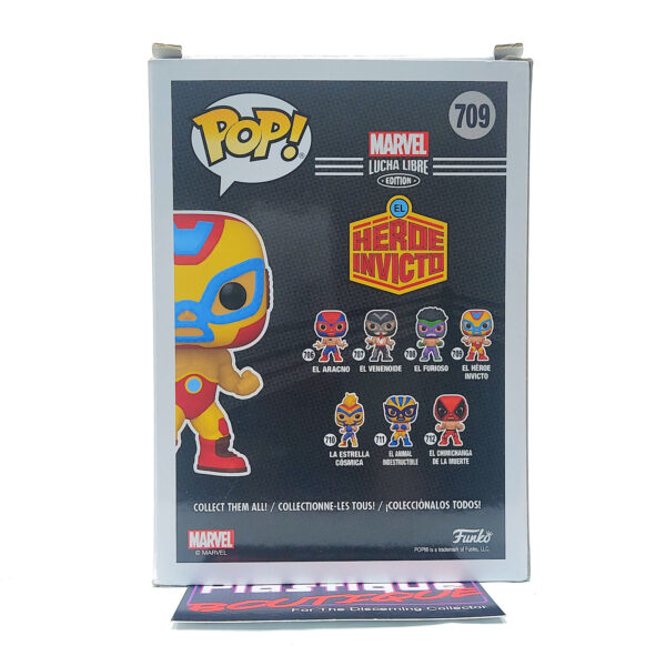 Funko Pop Marvel Lucha Libre: El Heroe Invicto/Iron Man #709