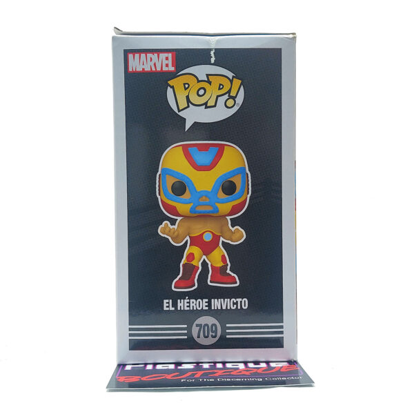 Funko Pop Marvel Lucha Libre: El Heroe Invicto/Iron Man #709