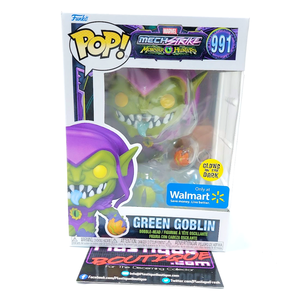 Funko Pop Marvel Mech Strike: Green Goblin #991 (Walmart Exclusive ...