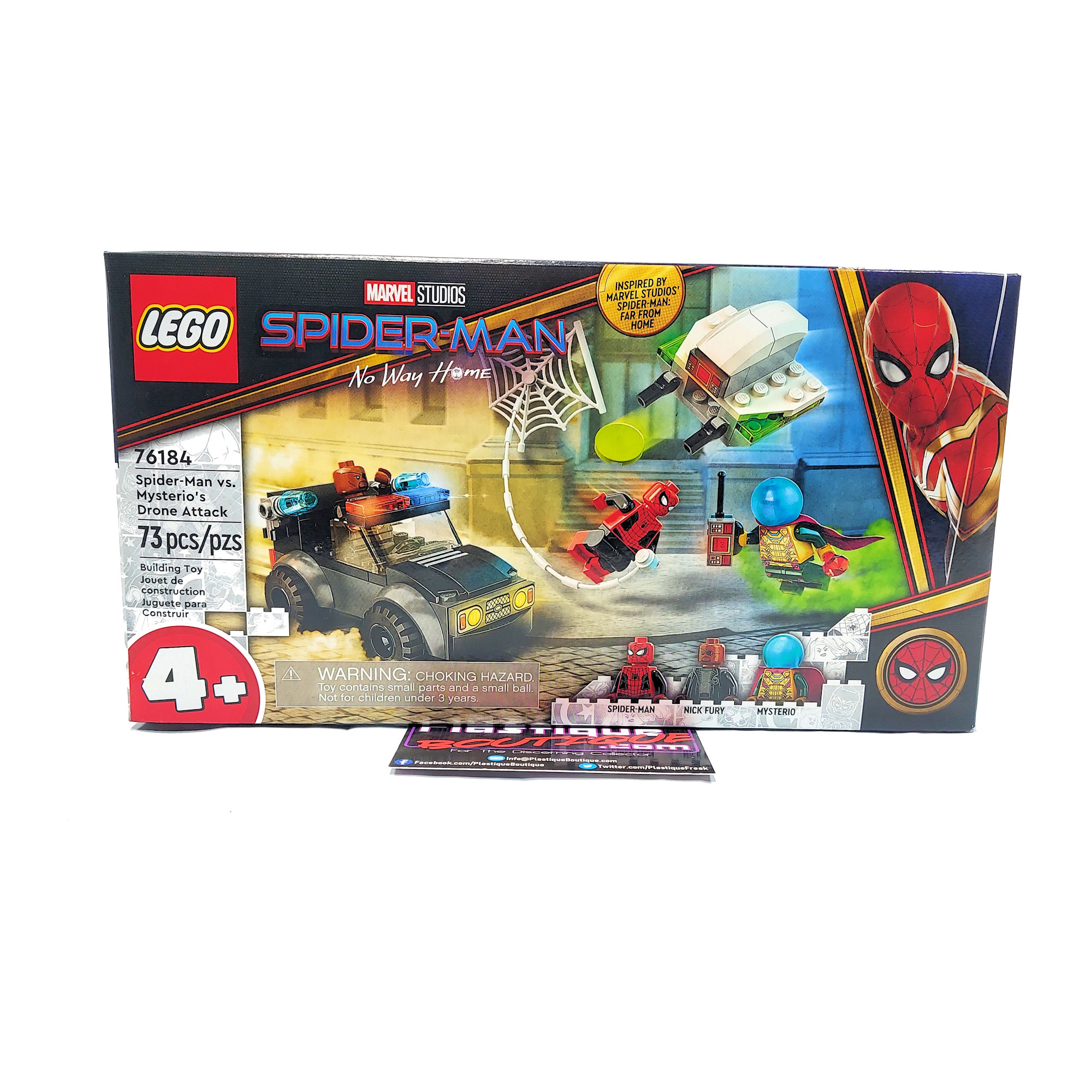Lego Marvel Spider-Man No Way Home: Spider-Man Vs. Mysterio's Drone Attack  76184 *Sealed* – The Plastique Boutique