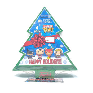 Funko Pop DC Super Heroes: Happy Holidays 4 Pack (Walmart Exclusive)