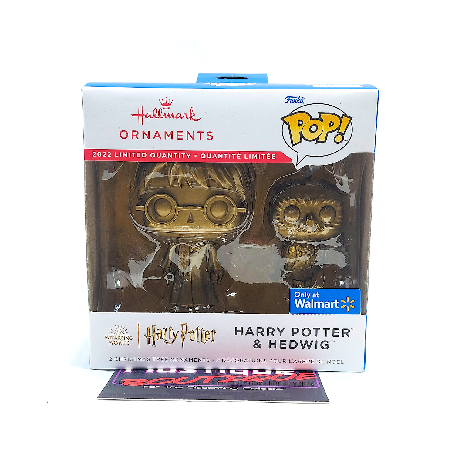 Hallmark/Funko Pop Ornament: Harry Potter & Hedwig Chase (Walmart