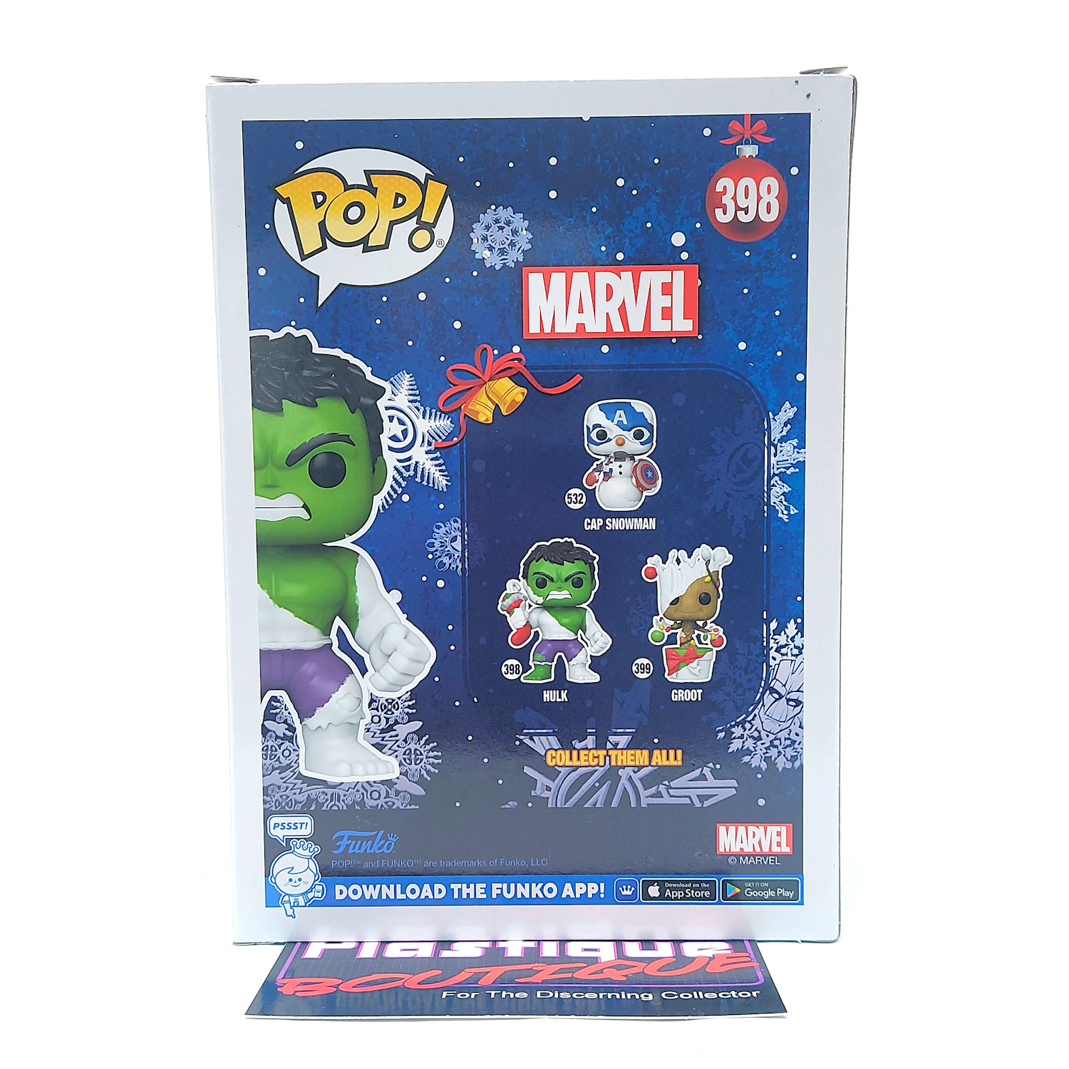 Funko Pop Marvel: D.I.Y. Hulk #398 (Walmart Exclusive) *Unopened