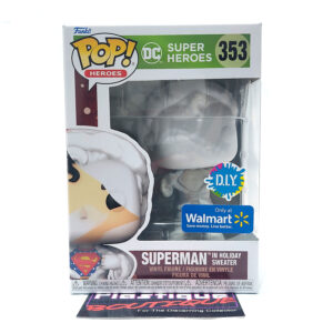 Funko Pop DC Super Heros: D.I.Y. Superman #353 (Walmart Exclusive)