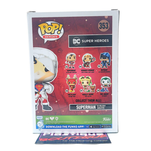 Funko Pop DC Super Heros: D.I.Y. Superman #353 (Walmart Exclusive)