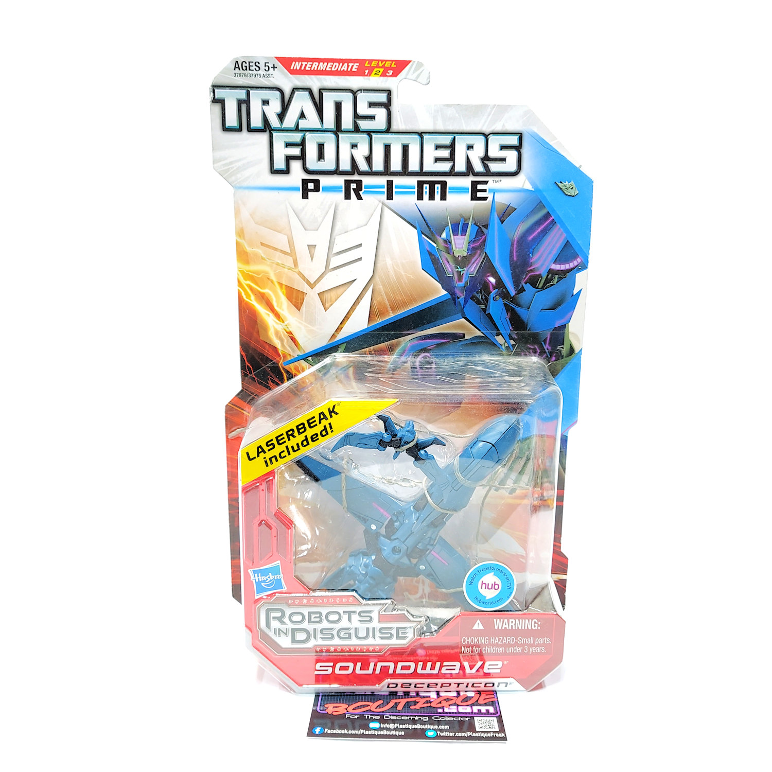 Transformers Prime Robots in Disguise Deluxe SOUNDWAVE NEW Series