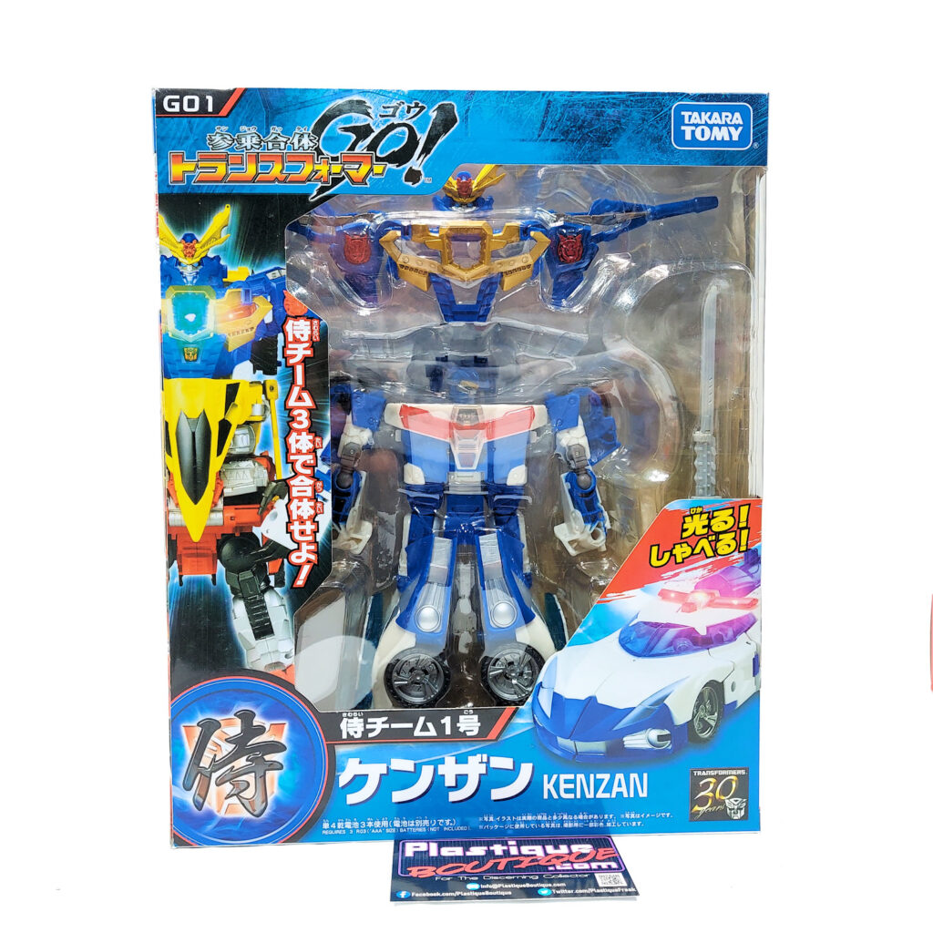 Transformers Go!: G01 Kenzan *Sealed* – The Plastique Boutique