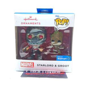 Hallmark/Funko Pop Ornament: Marvel Starlord & Groot (Walmart Exclusive)