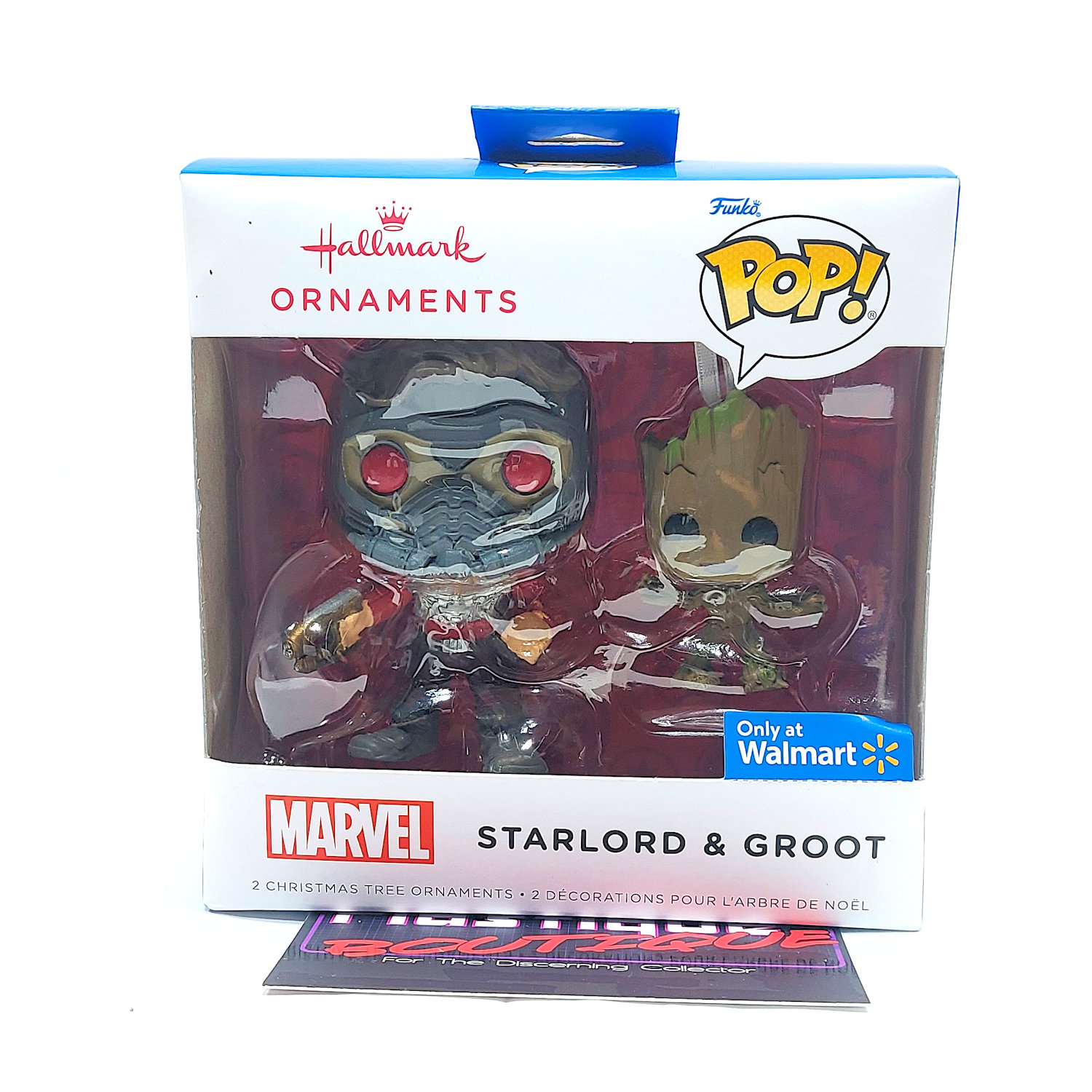 Hallmark Marvel Mystery Ornaments (Guardians of the Galaxy Star-Lord and  Groot Funko POP!, Set of 2) - Limited Availability 