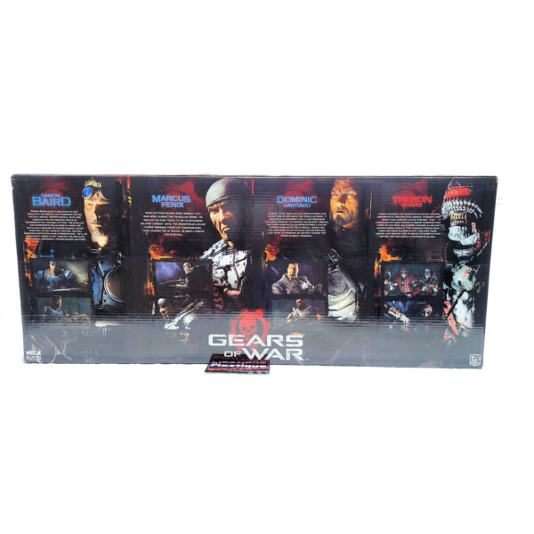 NECA Gears Of War: Damon Baird, Marcus Fenix, Dominic Santiago, & Theron Guard 4-Pack