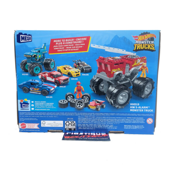 Mega Construx Hot Wheels: HW 5-Alarm Monster Truck HHD19