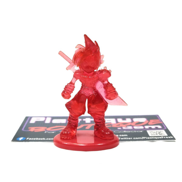 Coca-Cola Final Fantasy VII Volume 1: Cloud Strife Mini Figure (Red Crystal Version)