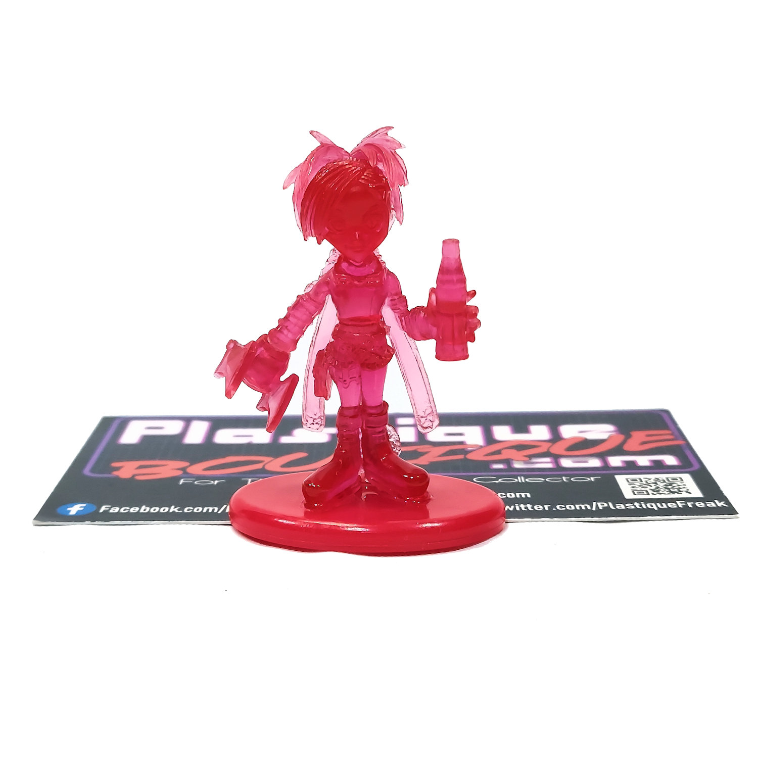 Coca-Cola Final Fantasy X Volume 3: Rikku Mini Figure (Red Crystal Version)