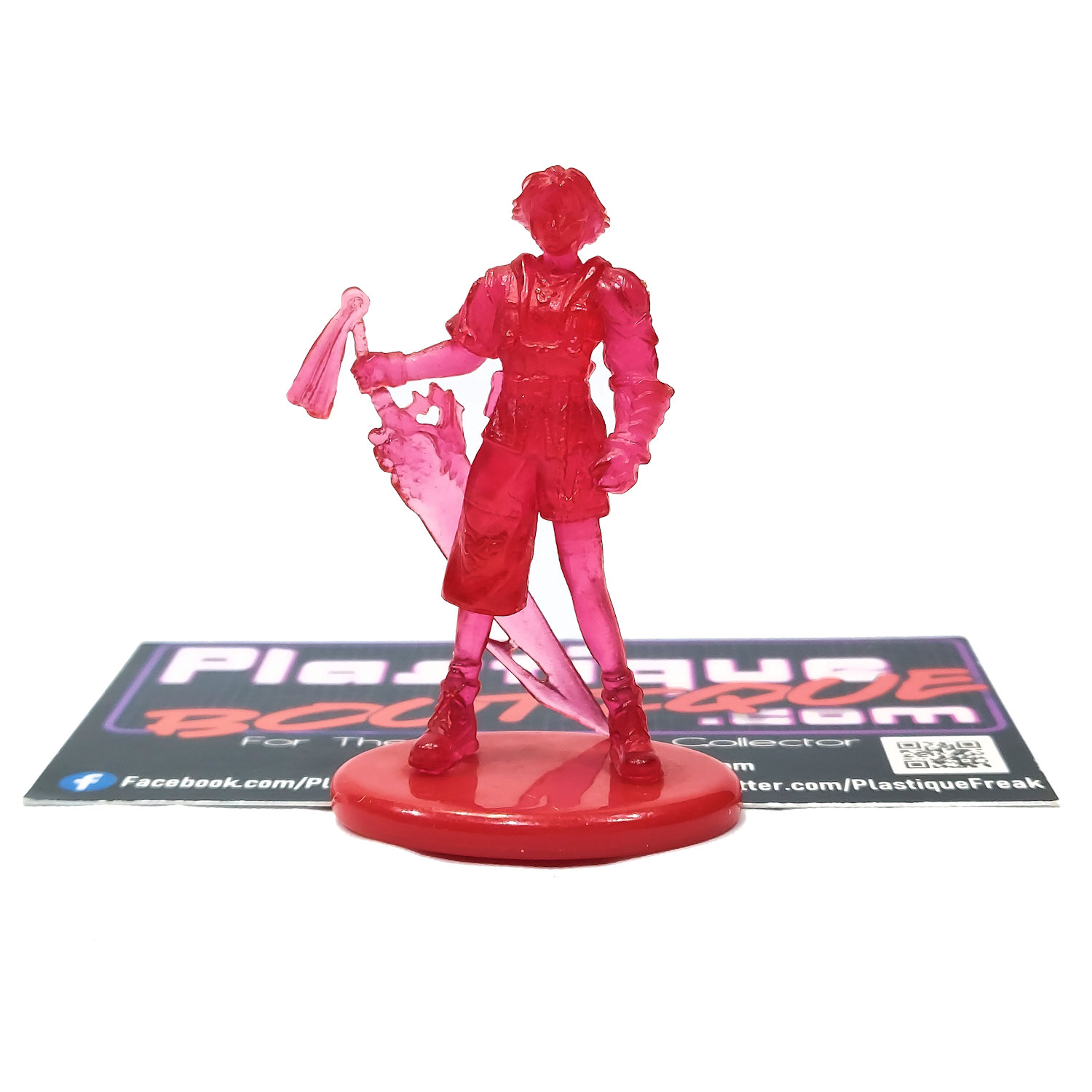 Coca-Cola Final Fantasy X Volume 3: Tidus Mini Figure (Red Crystal Version)
