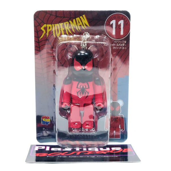 Be@rbrick Happy Kuji Spider-Man: Scarlet Spider (Kaine Parker) #11