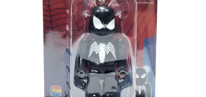 Be@rbrick Happy Kuji Spider-Man: Spider-Man (Black Costume) #4