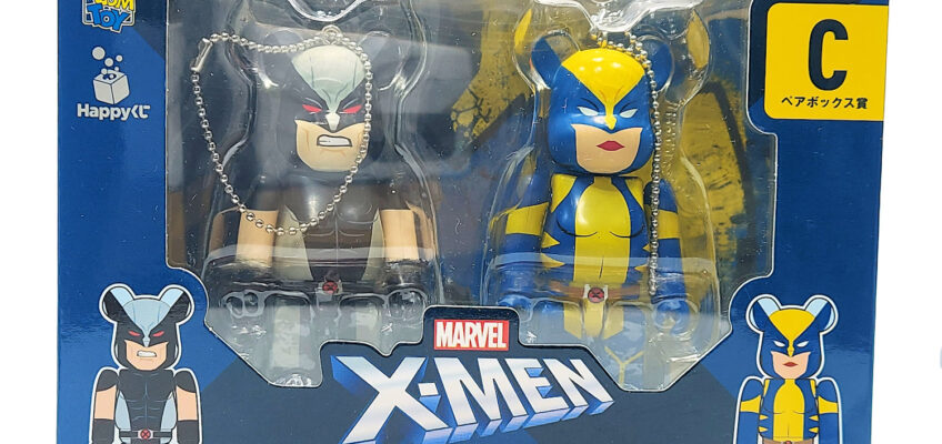 Be@rbrick Happy Kuji X-Men: X-Force Wolverine & X-23 2 Pack (Prize C)