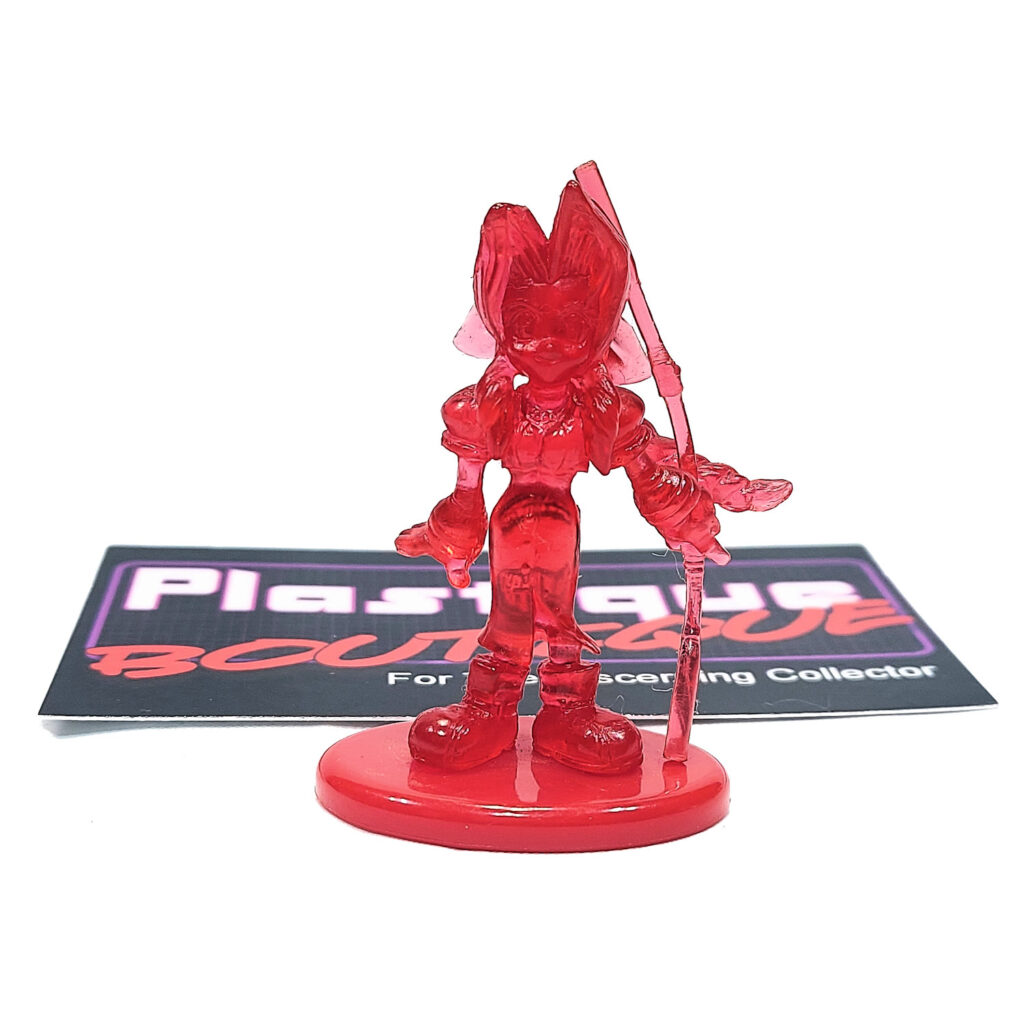 Coca-Cola Final Fantasy VII Volume 1: Aerith Gainsborough Mini Figure (Red Crystal Version)