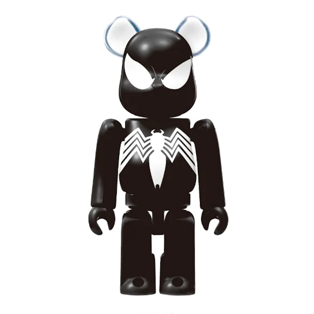 Be@rbrick Happy Kuji Spider-Man: Spider-Man (Black Costume) #4
