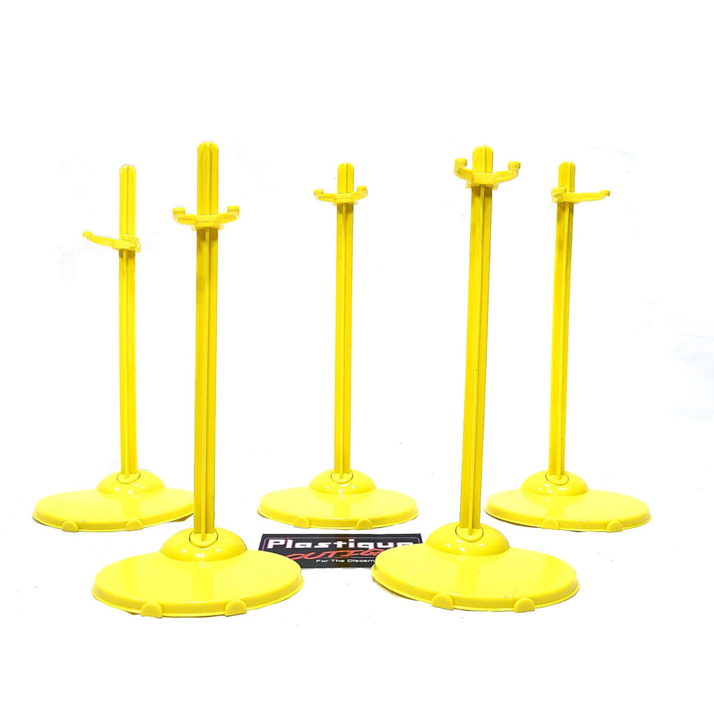 Yellow Replacement Doll Stands (5 Pack)