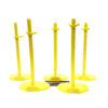 Yellow Replacement Doll Stands (5 Pack)