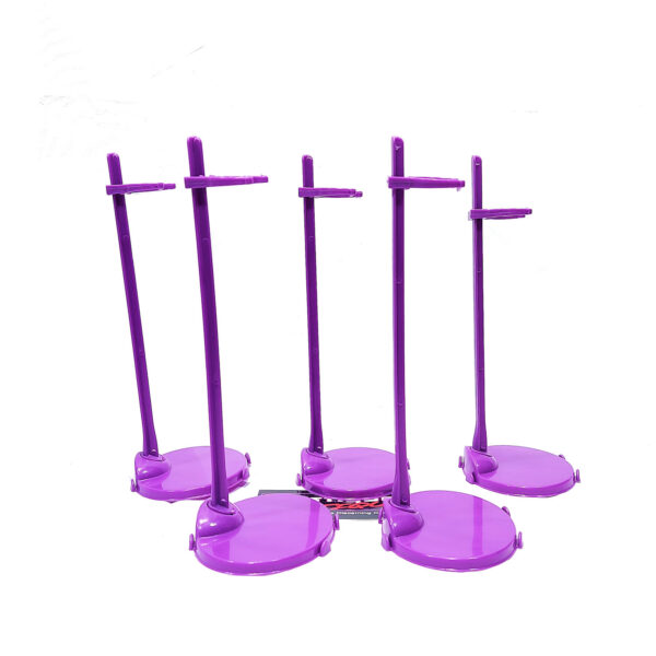 Purple Replacement Doll Stands (5 Pack)